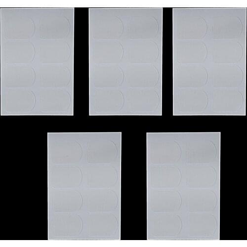 40 Pieces Soprano Clarinet Transparent Mouthpiece Patches Pad Rubber Cushions