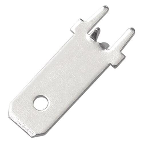 50pcs/100pcs 6.3 Lengthened inserts 6.3mm PCB solder terminals PCB solder inserts