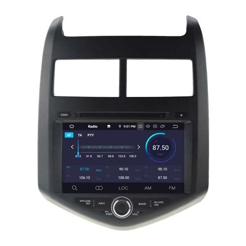 8" Android 10.0 OS Car DVD Multimedia GPS Radio System for Chevrolet Aveo / Chevrolet Sonic / Holden Barina 2011 2012 2013 2014