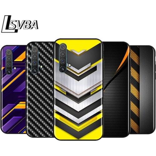 Car Carbon fibre for OPPO Realme V15 X5 X3 X50 X7 X2 C17 C11 C3 C2 7 7i 6 6S 6i 5 3 2 Pro Soft Black Phone Case