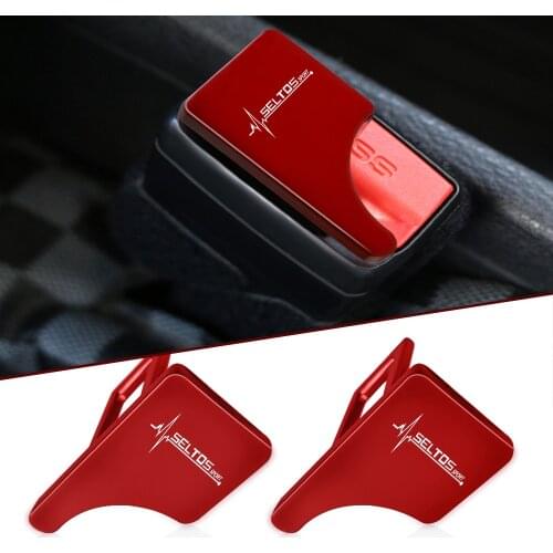 Car Styling For Kia seltos Car styling Accessories Hidden Car safety seat belt buckle clip 1PCS