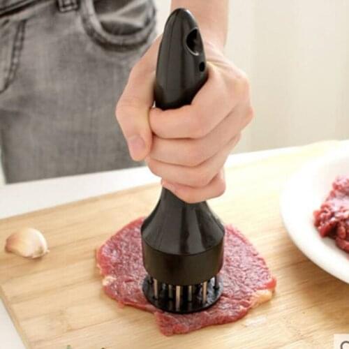 Household Steak Pork Chops Loose Meat Hammer Food Cooking Meat Tool Kitchen Stainless Steel Gadget Meat Tenderizer Needle