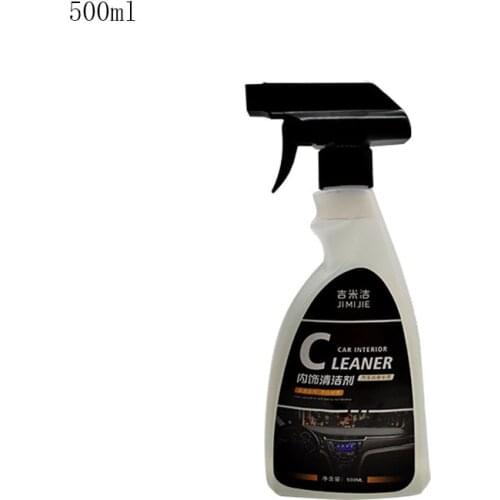 Car Interior Parts Plastic Refresher Agent Dashboard Cleaner Leather Finish Shine Spray Film Polish for Vehicle Detailing