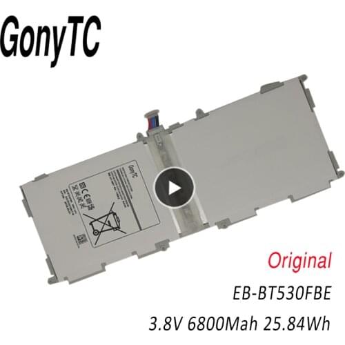 EB-BT530FBE New Tablet Battery For Samsung GALAXY Tab 4 10.1" SM-T530 SM-T531 SM-T533 SM-T535 SM-T537 P5220 EB-BT530FBC