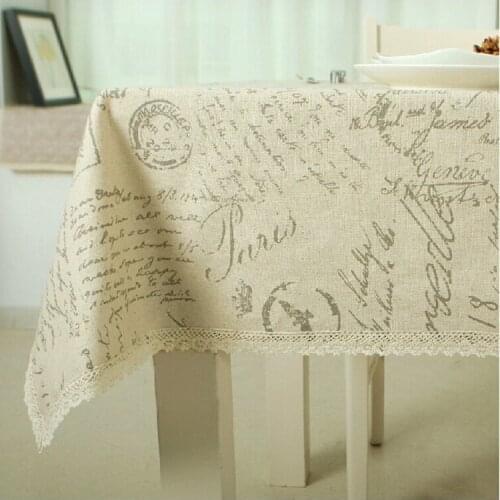Art Of Wood Hot English Letters Europe Type Restoring Ancient Ways Antependium Cloth Tablecloth Furniture Suite Tea Table Cloth