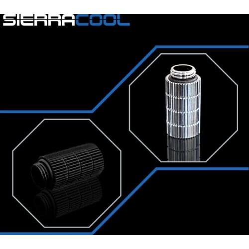 Mechanical gearwheel 30mm Male To Female Extender Fittings, G1/4 Male To Female Water Cooling Fittings