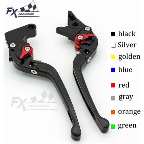 3D CNC Motorcycle Folding Foldable Brake Clutch Lever Adjustable Aluminum For Bajaj Pulsar 200 NS NS200 All Years