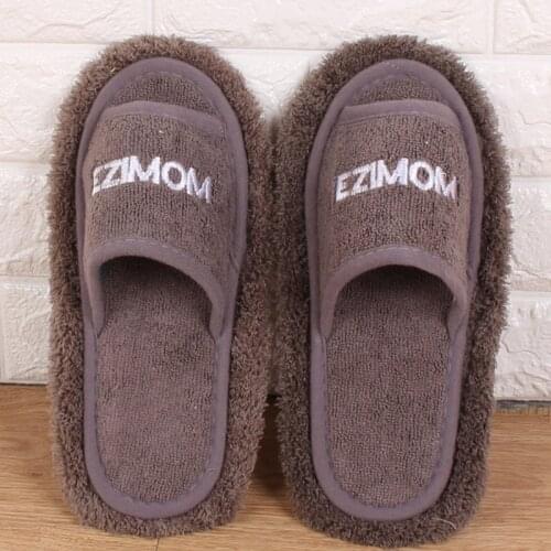 Woman slippers Winter New Design detachable washable Floor Slippers Indoor Microfiber Cleaning Dust Wipe Mop slippers Women