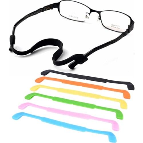 1 Pc multicolor Silicone Eyeglasses Glasses Sunglasses Strap Sports Band Cord Holder comfortable wear