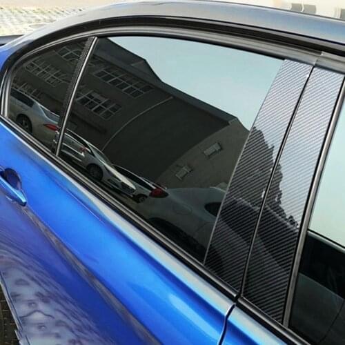 1PC Carbon Fiber Stickers Car Door Anti Kick Pad Protection Carbon Fiber Car Imitation Sticker 3cm*3m, 5cm*3m7cm*3m10cm*3m V5M9