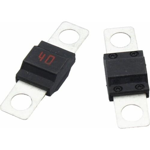 2PCS ANS trumpet Fork plug fuse 30A 40A 50A 60A 70A 80A 100A 125A 150A 200A Bolt fixed insurance film