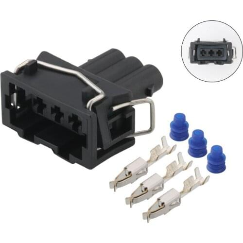 10pcs/lot 3 pin connector sheath 3.5 series car with car connector terminals DJ7032A-3.5-21
