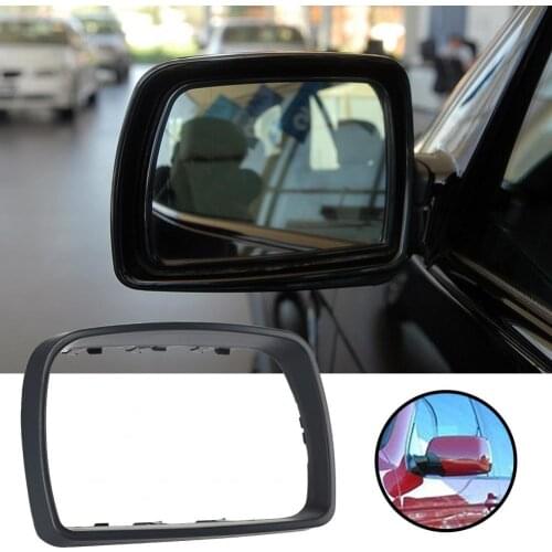 80% Hot Sales 2Pcs Rear View Mirror Frame Side Mirror Cover 51168254904 51168254903 for BMW E53 X5 00-06