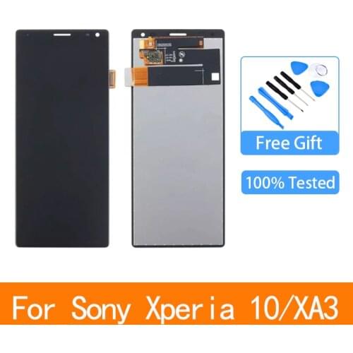 6.0" Original Display For Sony Xperia XA3 LCD Touch Screen Digitizer Replacement LCD For Sony Xperia X10 I3123 I3113 I4113 I4193