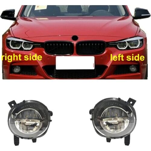 For 2013-2019 BMW 3 Series F30 F35 316 318 320 325 328 330 335 LED Front Bumper Fog Lights Anti-fog Lights Headlight Fog Light