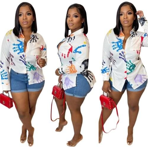 Блузки с принтом Juicy Coconut China At AliExpress