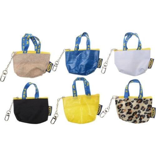 Women Girls Fashion Coin Purse Mini Wallet Money Pouch Keyring Business Card Holder Small Zip Bag Dropshipping 2021