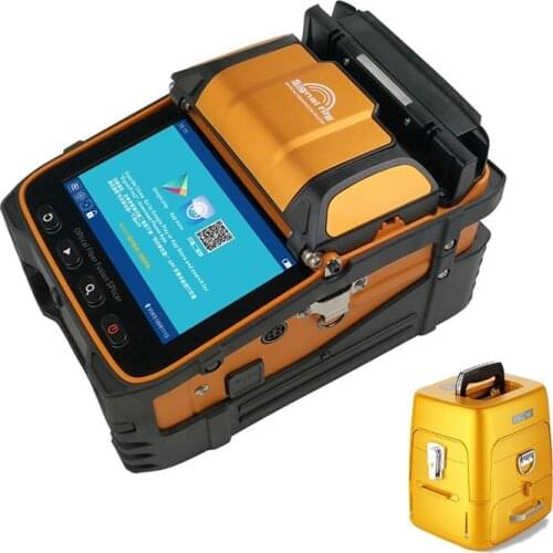 AI-9 Multi-language Automatic Six Motors Intelligent FTTH Fiber Optic Splicing Machine Optical Fiber Fusion Splicer