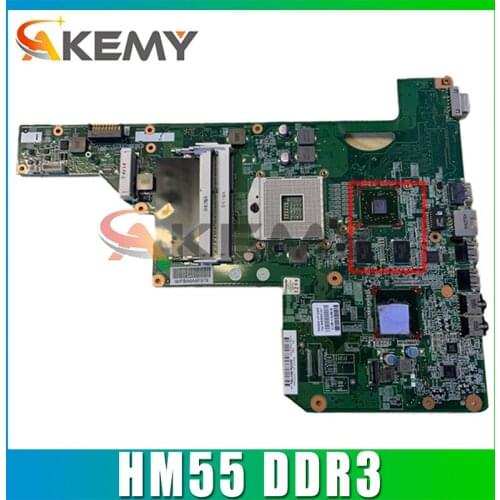 AKemy laptop Motherboard For HP Pavilion G72 605902-001 605902-501 01013Y000-575-G HM55 216-0774009 DDR3 Mainboard