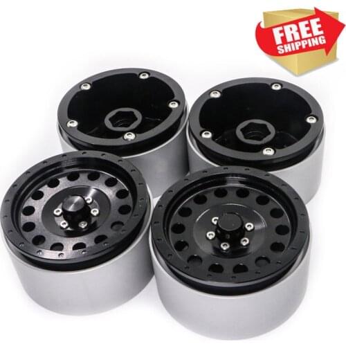 1:10 RC Model car 2.2 inch alloy wheel hub traxrs axial TRX4 SCX10 RR10 ghost 90048 option parts upgrade