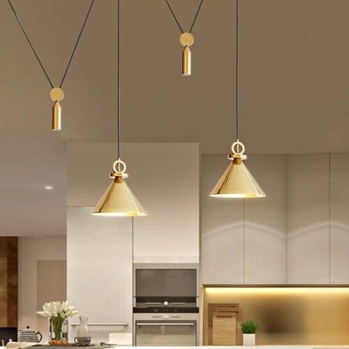 Modern Lustre G4 Led Chandelier Rod Hang Chandelier For Living Room Loft Chandelier Lighting Indoor Hanglamp Fixtures