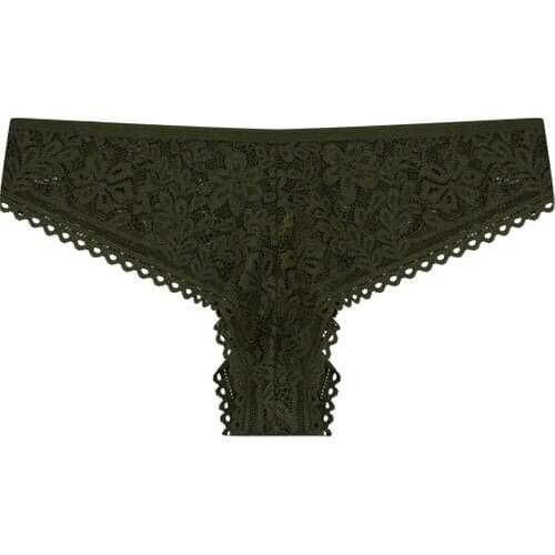 Panties cotton women underwear sexy panties women panties thong solid color pantys underwear Penti Passion Lace Brazilian panties