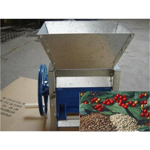High quality manual coffee husker dehuller sheller cocoa beans peeling machine pulper