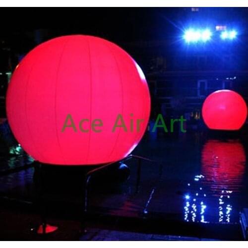 1.2m diameter Inflatable Colour LED balloon lantern Sphere wedding/stage decoration