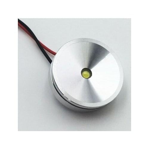 10 x Mini 3W Dimmable LED Under Cabinet Light Puck Light Warm White/Cool White for Kitchen Lighting AC85-265V White/Black shell