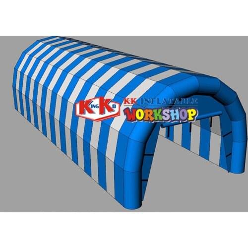 10x4x3m Inflatable Football Sports Tunnel Tent Outdoor Inflatable Cover Marquee Inflatable Garage Play Film Cinema Movie Tent