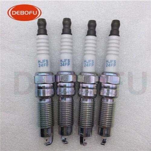 4pcs/lot SP-509 HJFS-24-FP Platinum Spark Plugs For Ford F250 Lincoln Mercury SP509 HJFS24FP