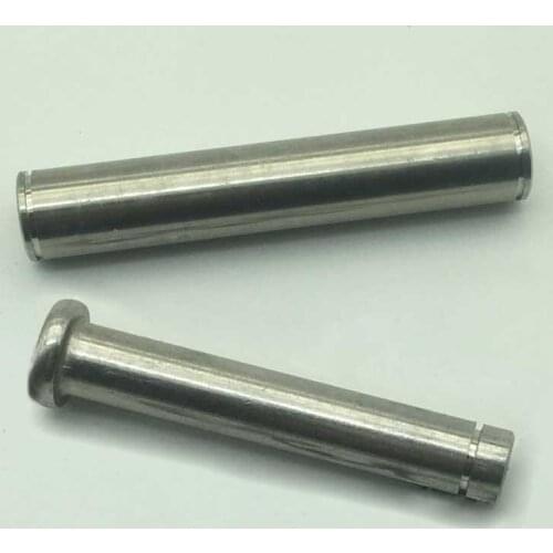 5pcs M3-M4 12mm-45mm length socket tail locating pins dowels column slotted locate cylindrical pin dowel 304 stainless steel