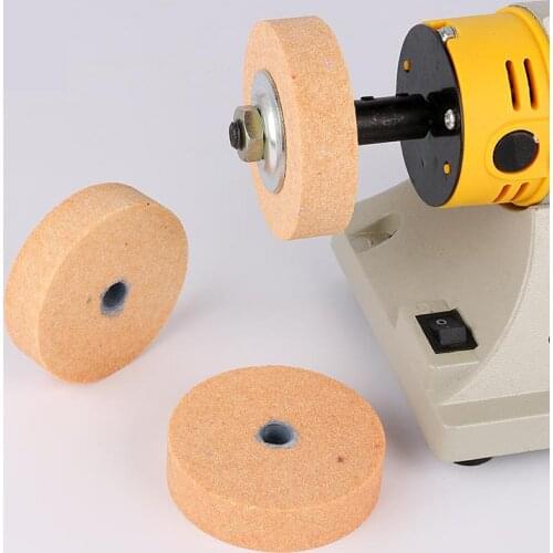 3" Polishing wheel 70MM Brown corundum 120 Grit abrasive Disc for r For Wood Metal Polishing Durable