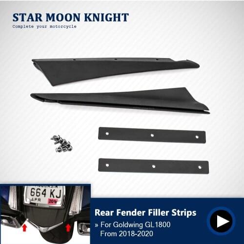 Motorcycle Mudguard Rear Fender Filler Strips Fender Baffle for Honda Gold Wing GL1800B DCT GL1800BD GL1800D Tour GL1800 18–2019