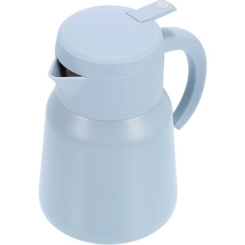 800ML Large Capacity Exquisite Workmanship Warm Keeping Kettle For Home European Style Stainless Steel Vacuum Insulation Pot