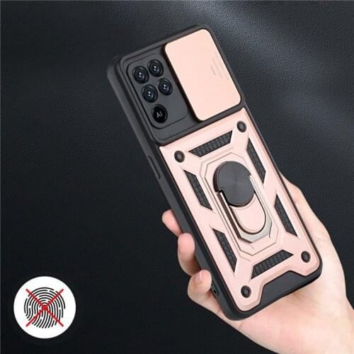 For OPPO A15 A15S A52 A72 A53 A53S Case Armor Drop Protective Ring Holder Magnet Phone Case for OPPO A54 A74 A92 A93 A94