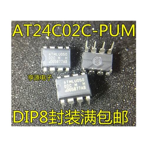 AT24C02C-PUM 02CM DIP-8