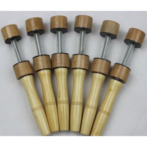 Violin/viola making/repair tools, 24 pcs simple root violin glueing clamp