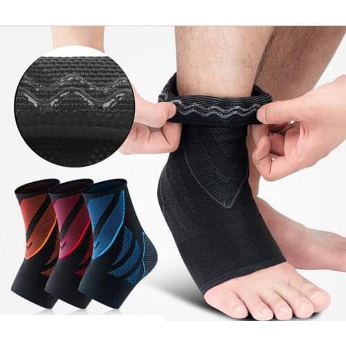 1 PCS Ankle Brace Compression Support Sleeve Elastic Guard Breathable for Injury Recovery Joint Pain basket Foot Ankle Support