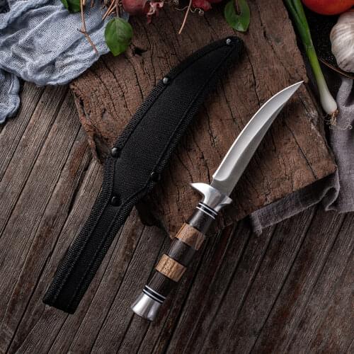 5Cr15 Stainless Steel Butcher Kitchen Knives Sharp Blade Meat Cleaver Bone Fish Fruit Cooking Accessories
