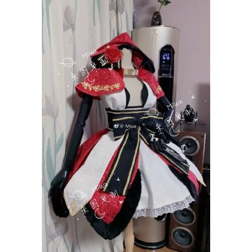 [Customized] Anime Princess Connect! Re:Dive Eriko Lolita Dress Party Uniform Cosplay Costume Women Halloween Free Shipping 2020