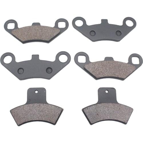 Front Rear Brake Pads for Polaris 250 Trail 400 Scrambler 4 x 4 98-02 400 Sport 99-00 325 2000 400 Trail