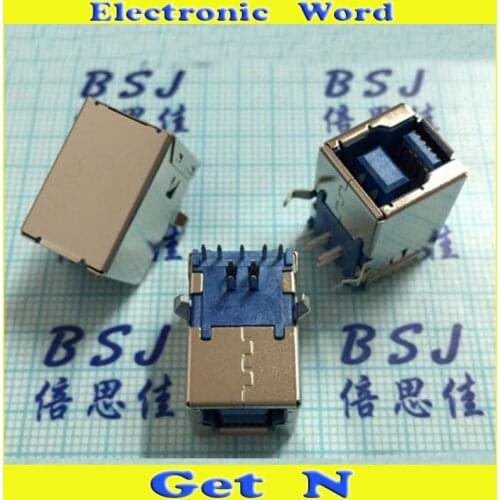 20pcs-500pcs High Spreed Printer 3.0 USB Female Ports 90degree Interface Print BF Jacks for Computer PC Motherboard