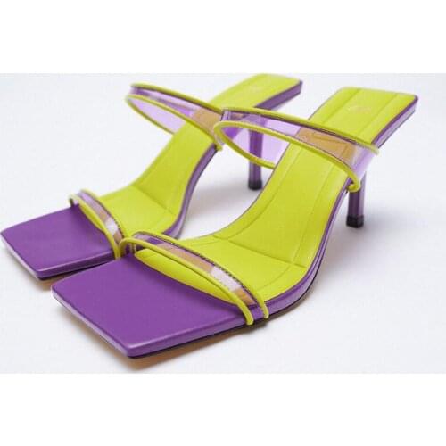 Women Sandal Shoes Low Slippers Heels Slides Fashion Heeled Sandals Soft High Flat Luxury Ladies Female Sandals Basic Shoes 2022