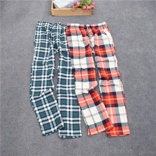 Pants For Men Woven Velvet Cotton Cloth Long Pants Men Lounge Sleep Bottoms trousers
