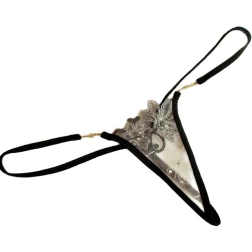 Candy Cherries Sexy Underwear Lady Panties for Women Embroidery Lace thong Diamond Micro Cheeky Panties Transparent Knickers