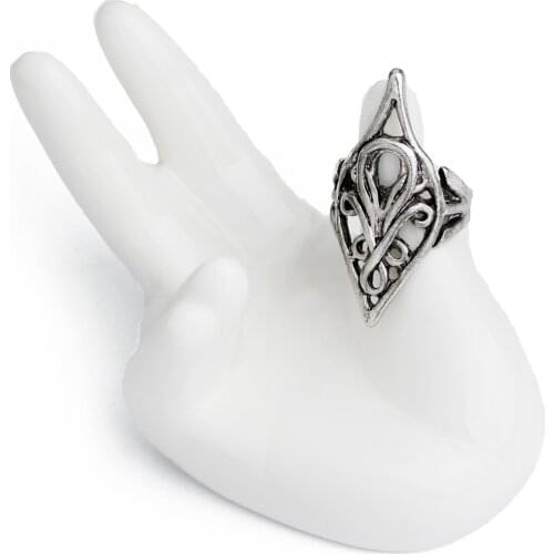 Movie Jewelry Elrond Ring Vintage Men Women Finger Ring Alloy Rings 24pcs/lot