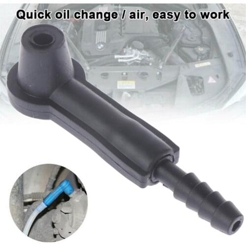 1Pcs Car Brake System Fluid Connector Kit Oil Drained Quick Exchange Tool Oil Filling Equipment Cars Trucks Automotive