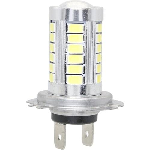1x H7 LED 12V 5630 5730 33SMD Car Fog Light DRL 6000K Auto Daytime Running Light Signal Lamp