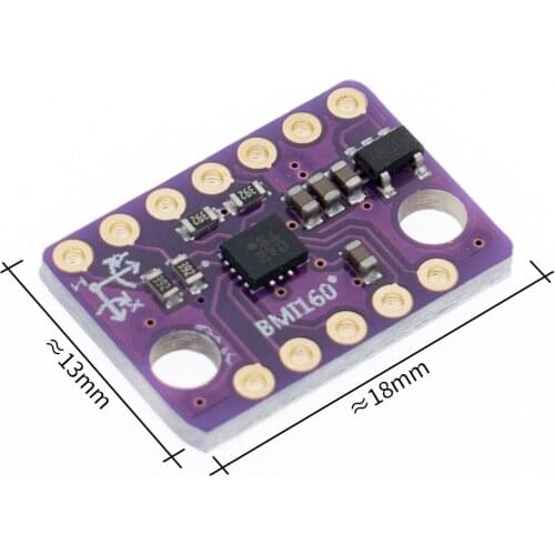 10PCS/LOT BMI160 Latest Stance Accelerometer Gyroscope module 6 Dof inertial Measurement Sensors